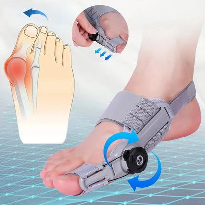 Bunion Corrector Adjustable Hallux Valgus Toe Separator - Smarsty