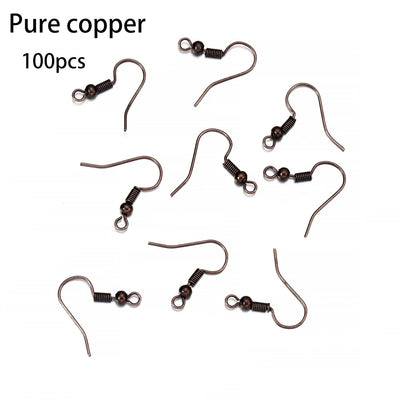 300Pc Hypoallergenic Earring Hooks Mix Color DIY Kit - Smarsty