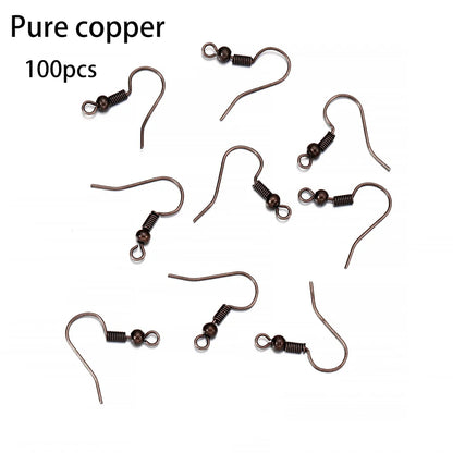 300Pc Hypoallergenic Earring Hooks Mix Color DIY Kit - Smarsty