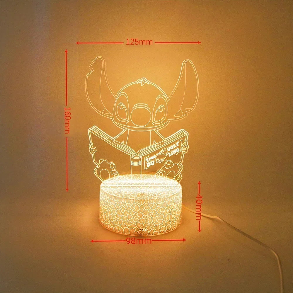 3D Illusion LED Night Light with Remote Control - Smarsty