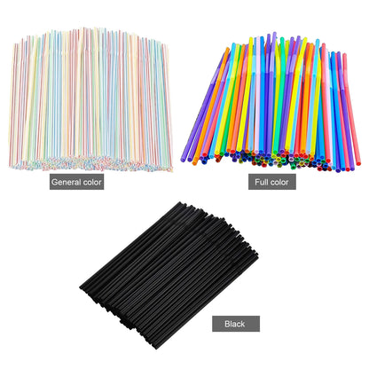 Colorful Flexible Plastic Drinking Straws for Parties - Smarsty