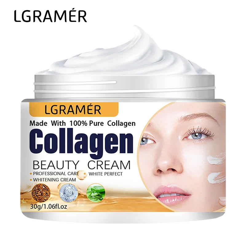 Anti Wrinkle Cream Eye Cream Face Moisturizer Anti Aging Face Lifting Nourishing Repair Collagen Boost Cream Korean Essence - Smarsty