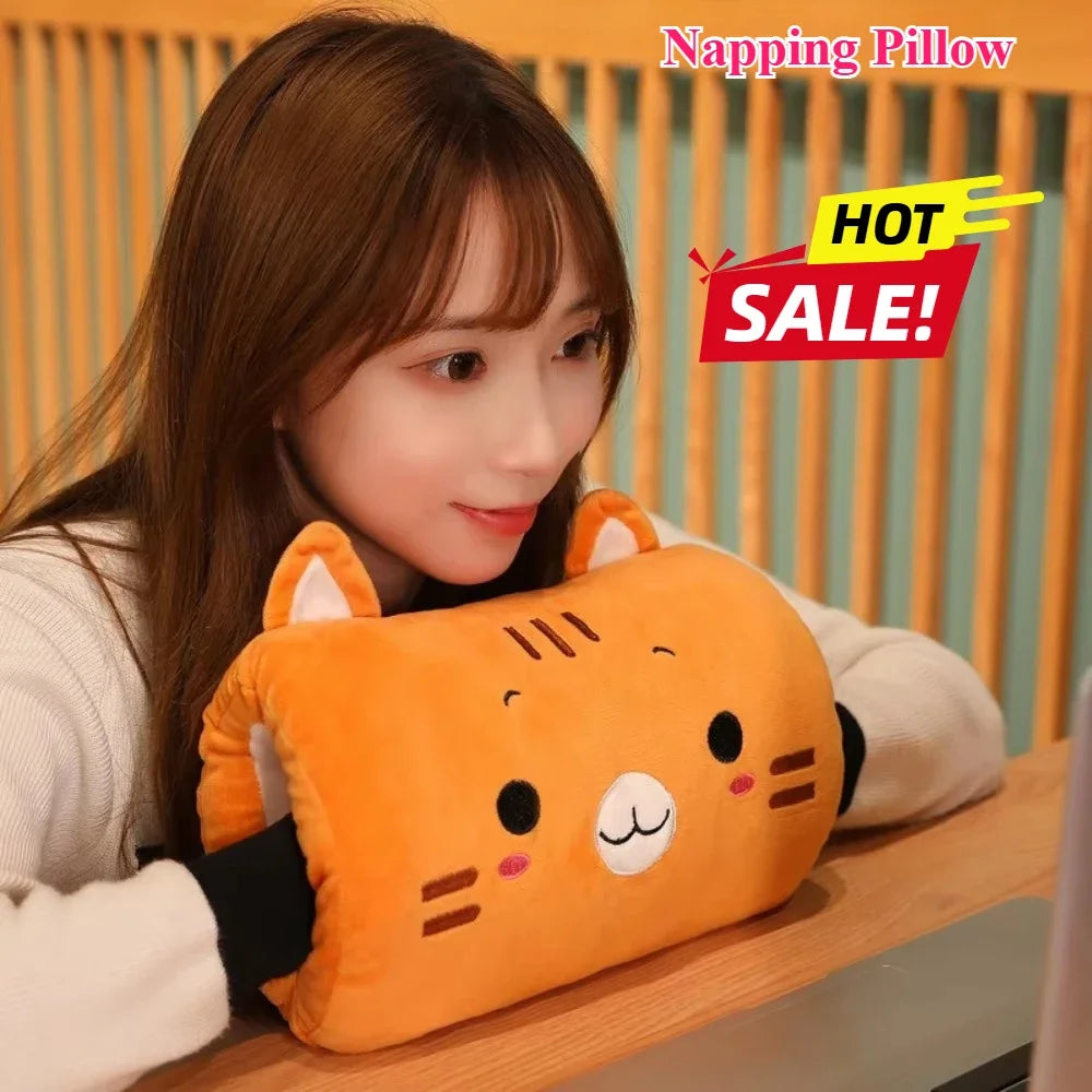 Kids Cartoon Plush Hand Warmer Soft Pillow Gift - Smarsty