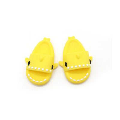 (Shoes Only)17cm Labubu Accessories Shoes Dolls Can Wear Shark Slippers Fun and Stylish Casual Shoes for Playtime by Smarsty
