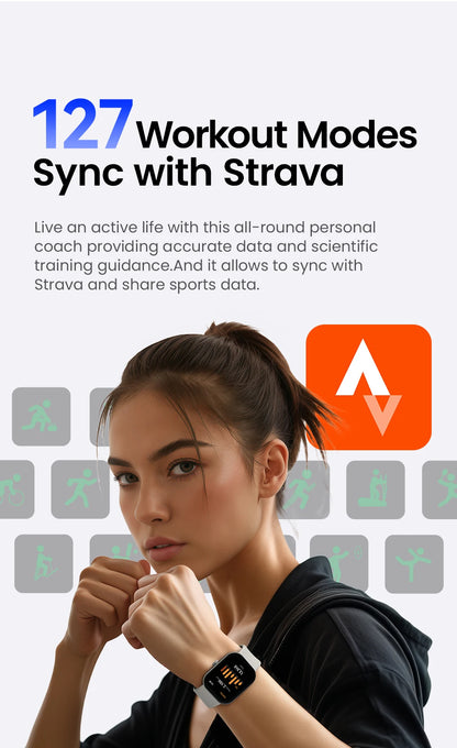 Haylou S6 Voice Calling Smart Watch for Health Monitoring - Smarsty