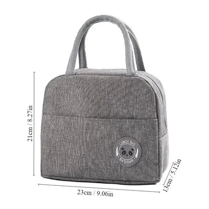 Insulated Bento Lunch Bag With Aluminum Foil Ice Pack - Smarsty