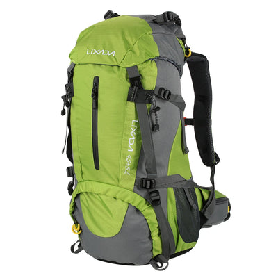 50L Waterproof Outdoor Sport Hiking Camping Travel Backpack Pack Mountaineering Climbing Trekking Bag Knapsack with Rain Cover by Smarsty