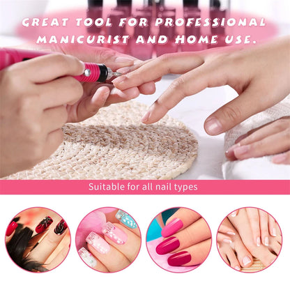 Electric Nail Sander Set for Professional Manicure - Smarsty