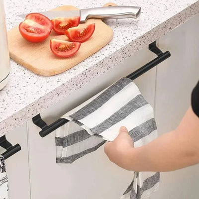 Stainless Steel Over Door Towel Rack Organizer - Smarsty