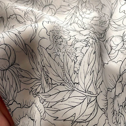 Luxury Silk Scarf Women Satin Shawl Sun Protection Wrap - Smarsty