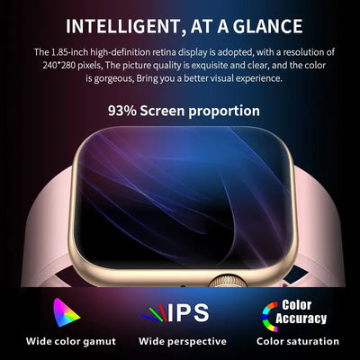LIGE Smart Watch for Women with Bluetooth and Waterproof Design - Smarsty