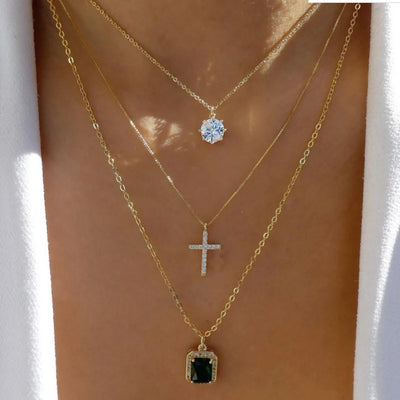 Vintage Gold Boho Layered Necklace Set for Women - Smarsty