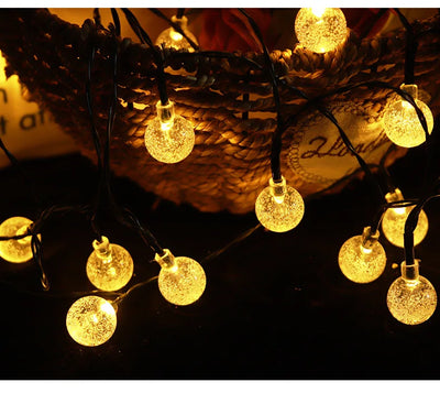 Solar LED String Fairy Lights for Outdoor Decor - Smarsty