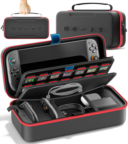 Large Waterproof Carrying Case for Nintendo Switch - Smarsty