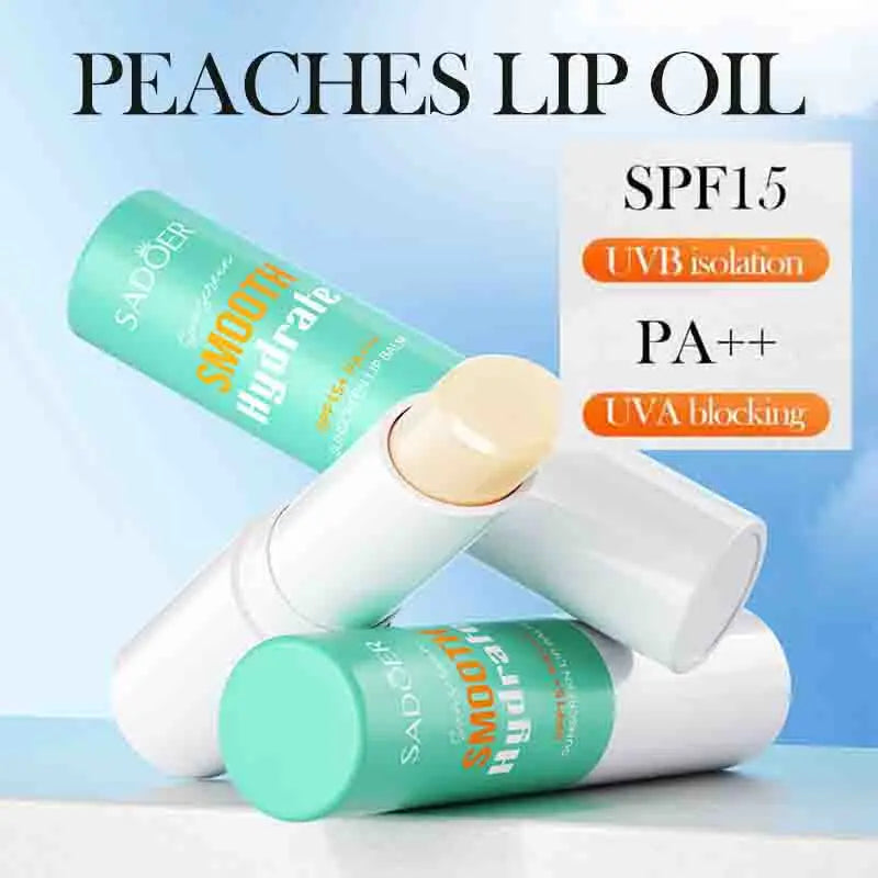 SADOER SPF 15 Lip Sunscreen Balm for Hydrated Lips - Smarsty
