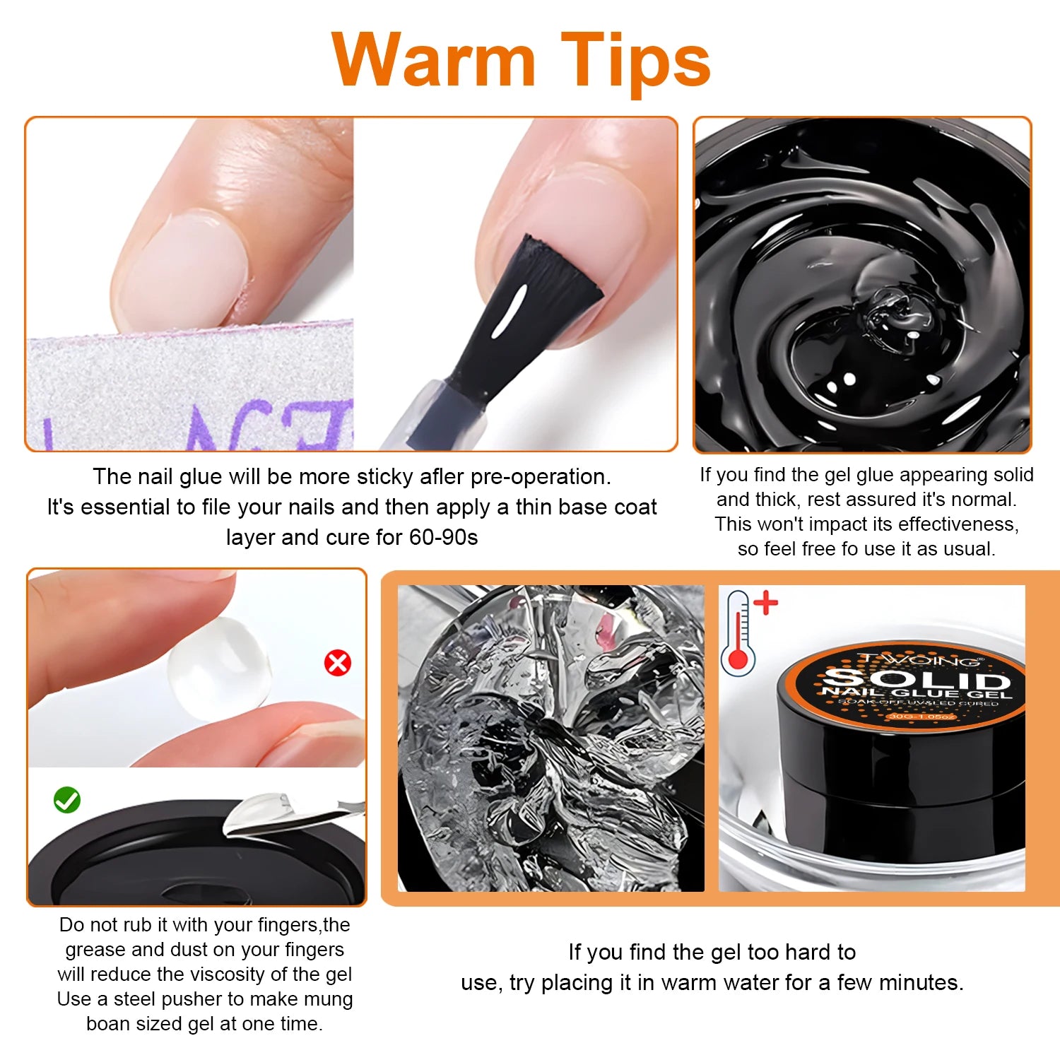Multifunctional Non-Stick Nail Gel for Home Manicure - Smarsty
