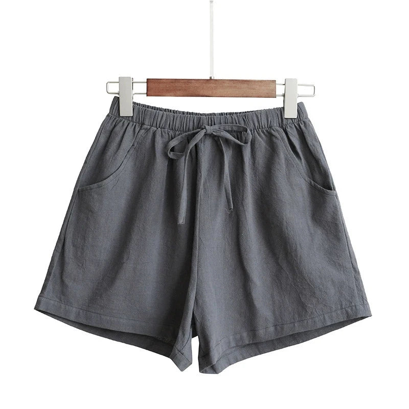 Summer Shorts For Women Casual High Waist Teens Girl Trouser All-match Breathable Running Beach Short Sweatpants Clothing - Smarsty
