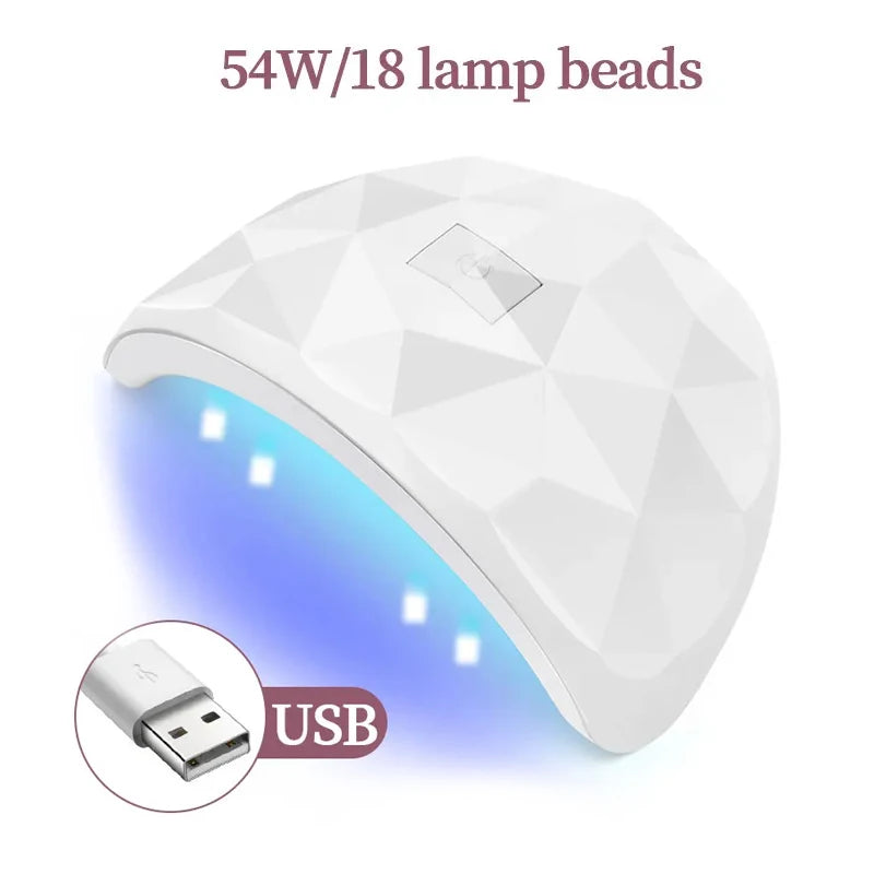 LULAA 88W Nail Dryer Lamp With Eye Protection - Smarsty
