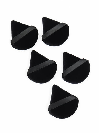 Black Triangle Powder Puff for Flawless Makeup Application - Smarsty