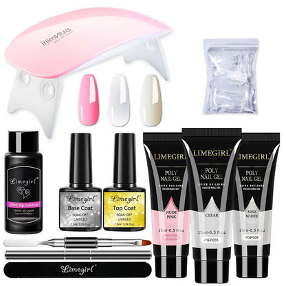 15ml Nail Gel Kit for Quick Extensions and Art - Smarsty