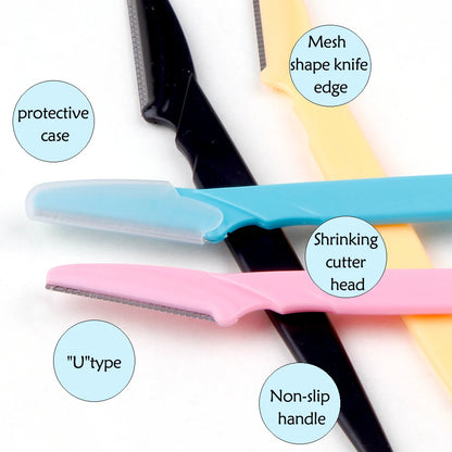 Portable Eyebrow Trimmer Set for Safe Hair Removal - Smarsty