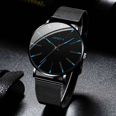 Ultra Thin Men's Business Watch with Mesh Band - Smarsty