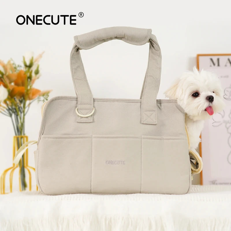 Portable Dog Carrier Bag for Small Pets Comfort and Style - Smarsty