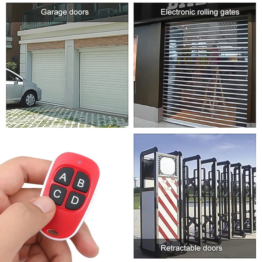 Universal 433MHz Garage Door Remote Control Transmitter - Smarsty