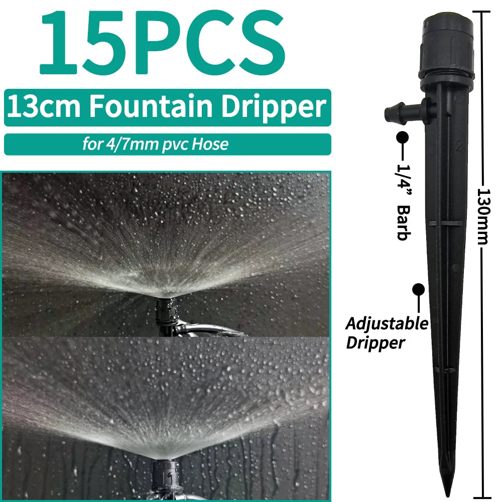 Adjustable Micro Spray Watering Dripper for Gardens - Smarsty