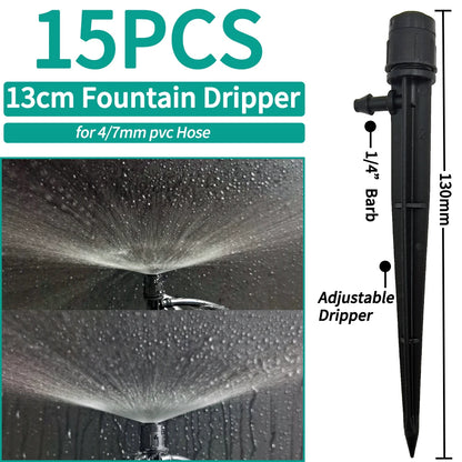 Adjustable Micro Spray Watering Dripper for Gardens - Smarsty