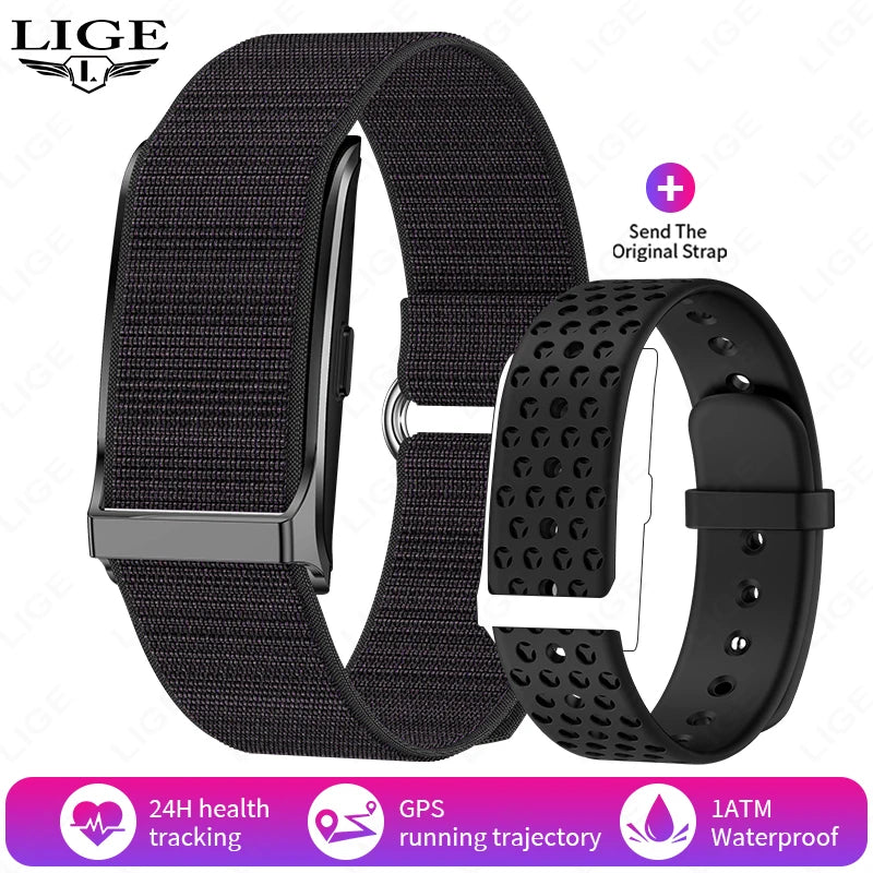 Men's Waterproof Smartwatch with Heart Rate Monitor - Smarsty