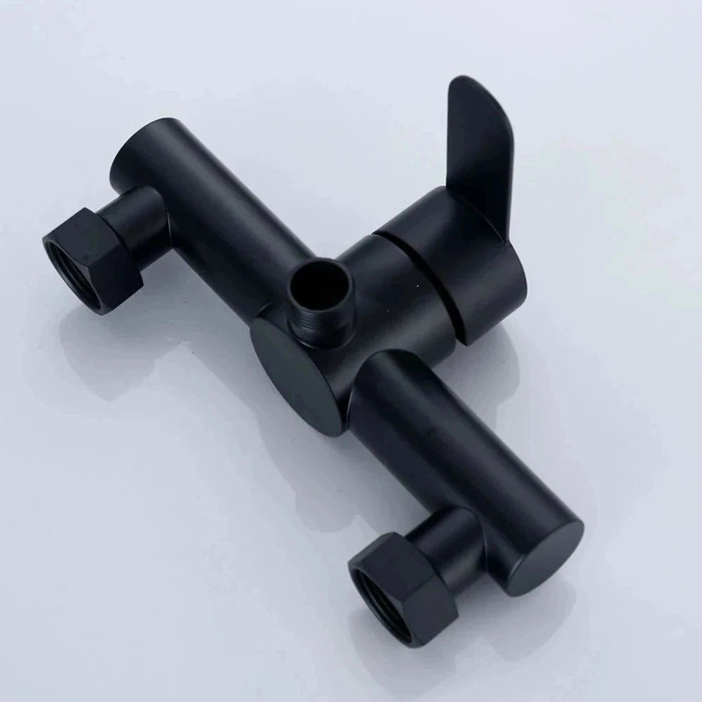 Stainless Steel Wall Mounted Shower Faucet with Hot Cold Control - Smarsty