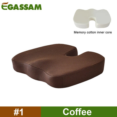 Memory Foam Seat Cushion for Tailbone Pain Relief - Smarsty