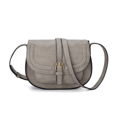 Boho Faux Leather Crossbody Bag For Women With Strap - Smarsty