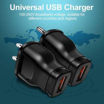 Compact Universal USB Wall Charger 5V 1A Power Adapter - Smarsty