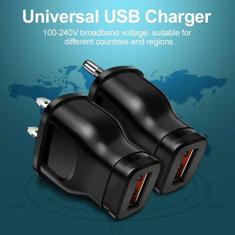 Compact Universal USB Wall Charger 5V 1A Power Adapter - Smarsty