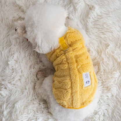 Soft Fleece Dog Sweater for Winter Warmth - Smarsty