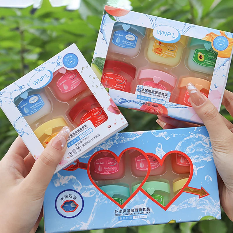 Moisturizing Lip Balm Set for Cracked Lips - Smarsty