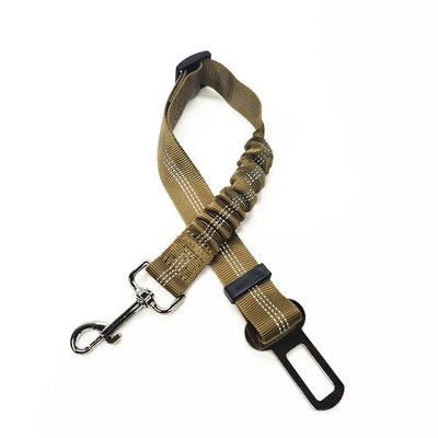 Adjustable Dog Car Seat Belt Harness with Reflective Cushioning - Smarsty