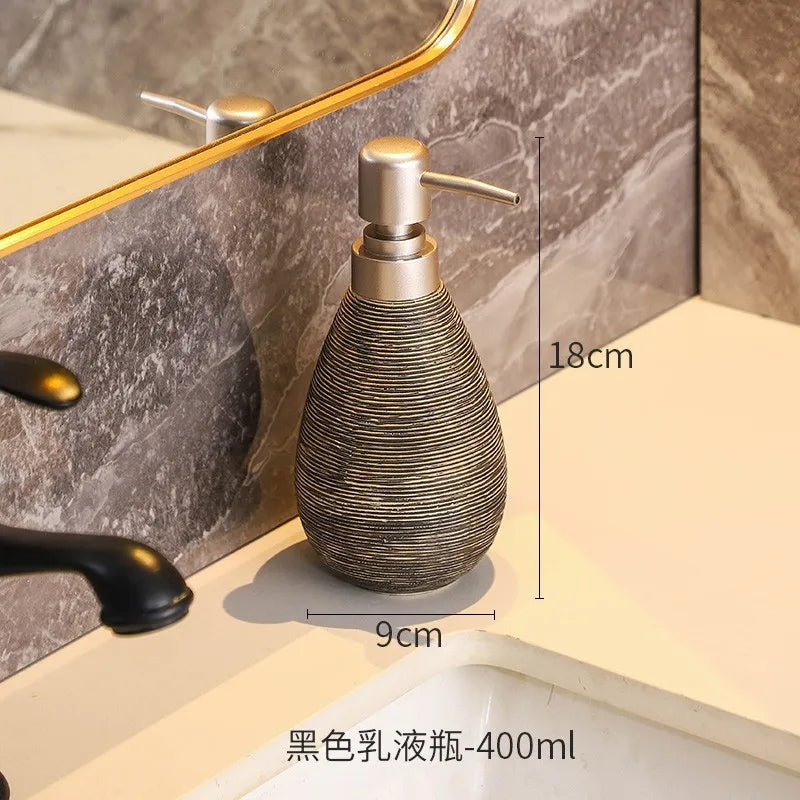 Creative Retro Ceramic Soap Dispenser with Pump - Smarsty