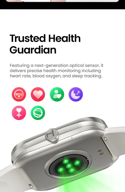 Haylou S6 Voice Calling Smart Watch for Health Monitoring - Smarsty