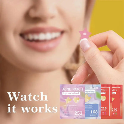 Colorful Star Acne Patches for Spot Treatment - Smarsty