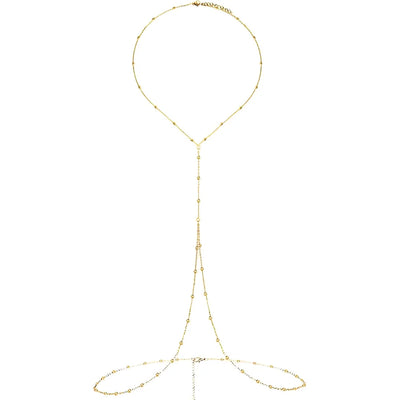 Adjustable Gold Belly Chain for Women Body Jewelry - Smarsty