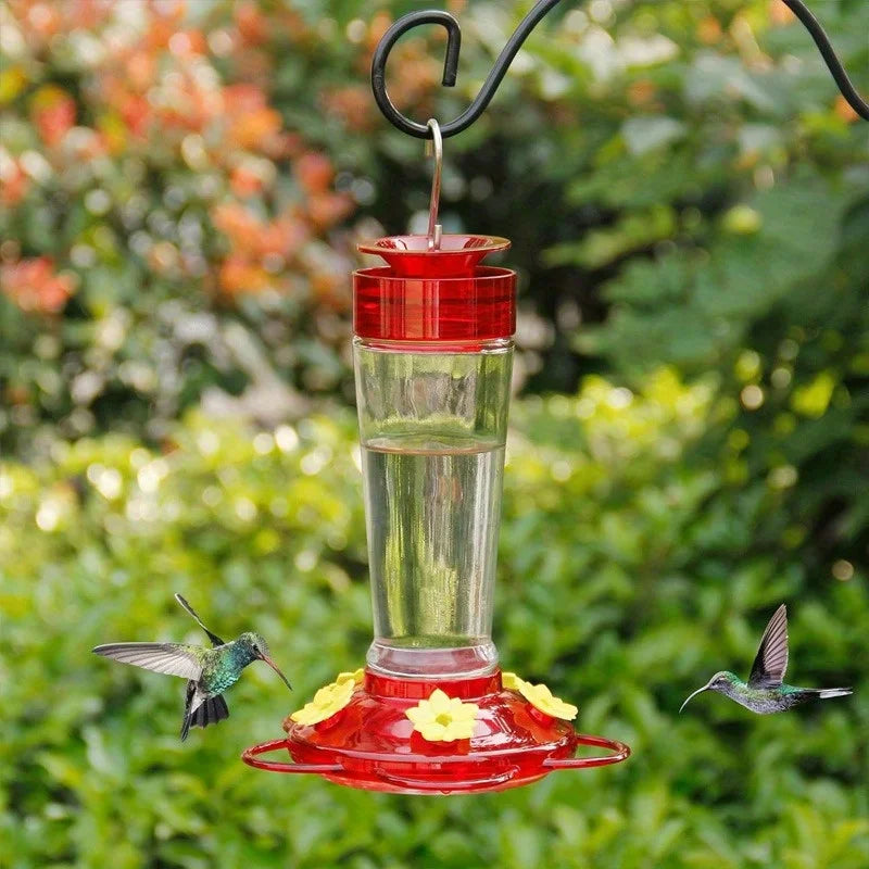 Suspended Hummingbird Feeder with Five Feeding Ports - Smarsty