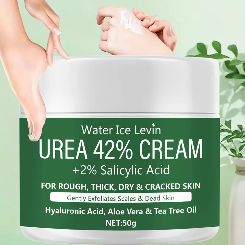 New 42% Urea Cream + 2% Salicylic acid Foot and hand Moisturizer, deep moisturizer and Nourishing moisturizer - Smarsty