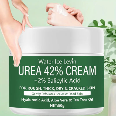 New 42% Urea Cream + 2% Salicylic acid Foot and hand Moisturizer, deep moisturizer and Nourishing moisturizer - Smarsty