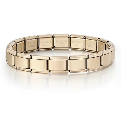 Stainless Steel Elastic Italian Link Bracelet Durable Charm Bangle - Smarsty
