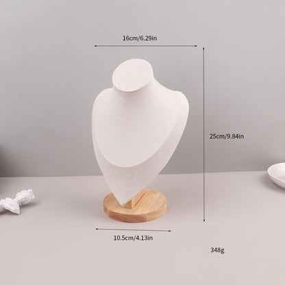 Velvet Jewelry Display Stand for Necklaces and Pendants - Smarsty
