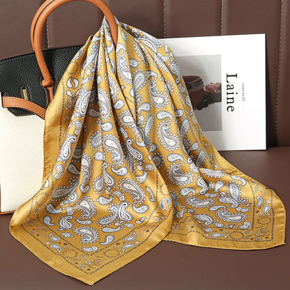 Luxury Silk Hijab Hair Bands With Sun Protection - Smarsty