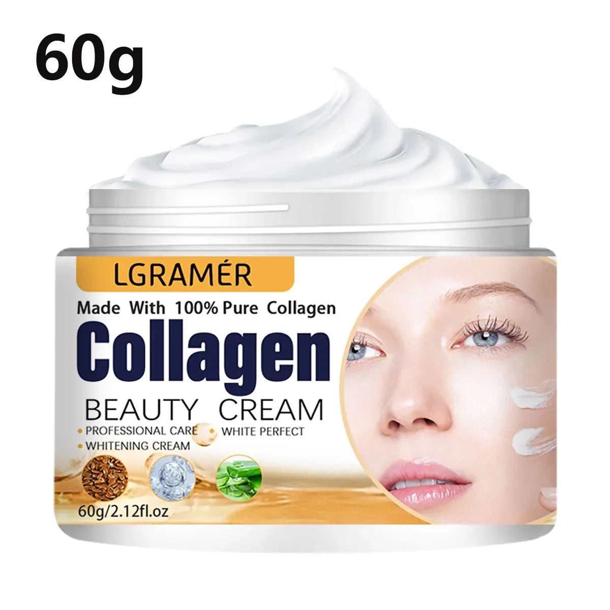 Anti Wrinkle Cream Eye Cream Face Moisturizer Anti Aging Face Lifting Nourishing Repair Collagen Boost Cream Korean Essence - Smarsty
